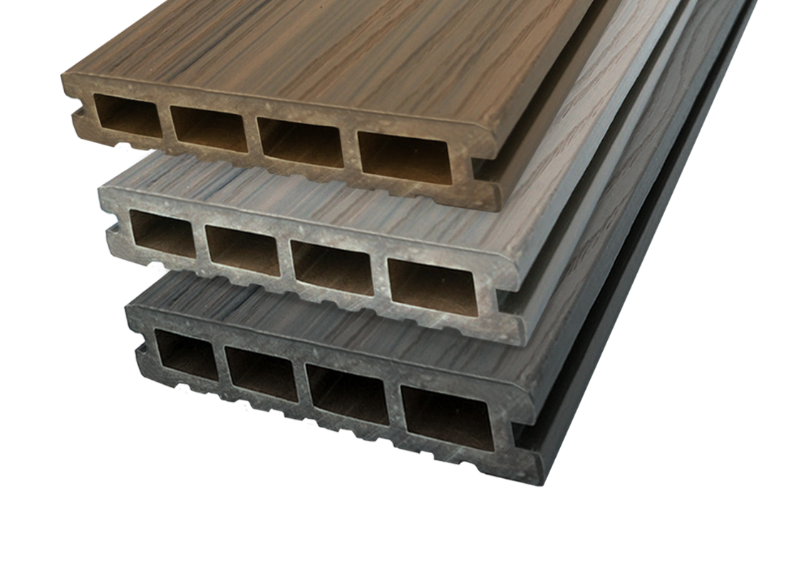 Habitat+ Decking colour options; Grizedale, Bowness, Rydale
