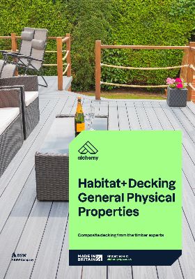 Habitat+ Decking General Physical Properties Guide